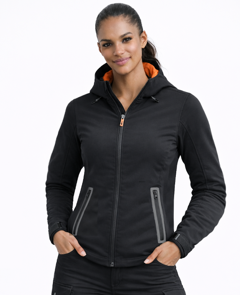 LADY BANDIT ARMOR SOFTSHELL CE-AA MOTORCYKELJAKKE TIL ALLT VEJR