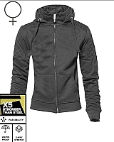 Lady Classic Ce 17092:2020 Hoodie Grå Mc Hoodie