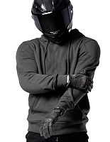 Bandit Urban Semi Kevlar Grey Vandtæt Mc Hoodie