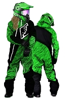 Lady Premium Gravity Green Overall Atv/Snømobile Alt Vejr Overall