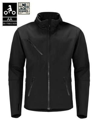 Softshell Armoured Ce-Aa Summer Motorcykel Jakke Mcv 