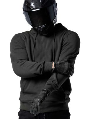 Bandit Urban Semi Kevlar Black Vandtæt Mc Hoodie Mcv