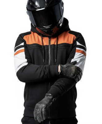 Premium Hd-Rider Ce 17092:2020 Vandtæt Mc Hoodie