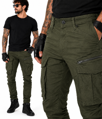 Streetcargo Armygreen Ce-Aa Vandafvisende Kevlar Mc Bukser