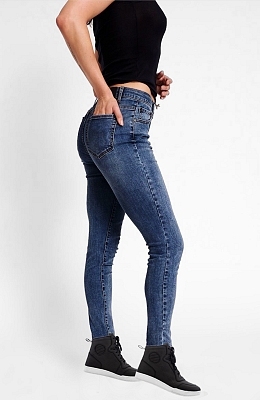 Lady Cruiser Dirtyblue Wp Ce 17092 Aa Motorcykel Jeans