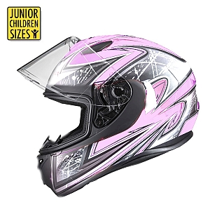 Sa03 Junior Pink Shiny Mc Hjelm