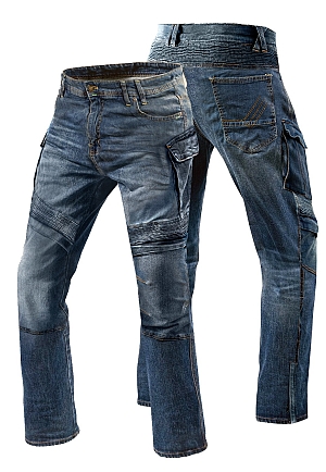 Cargo Dirtyblue Gt-Rider Wp Ce 17092 Aa Motorcykel Jeans