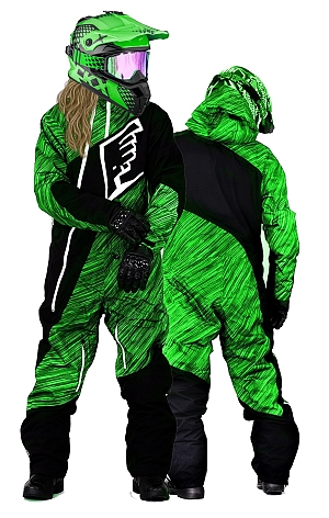 Lady Premium Gravity Green Overall Atv/Snømobile Alt Vejr Overall