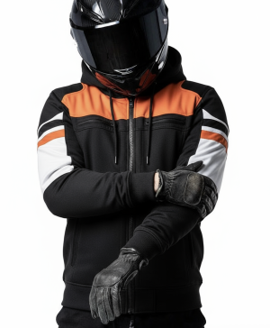 Premium Hd-Rider Ce 17092:2020 Vandtæt Mc Hoodie