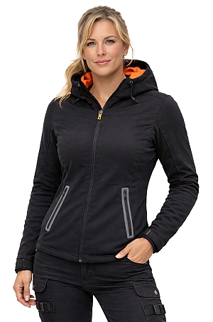 Lady Bandit Armor Softshell Ce-Aa Motorcykeljakke Til Allt Vejr Mcv