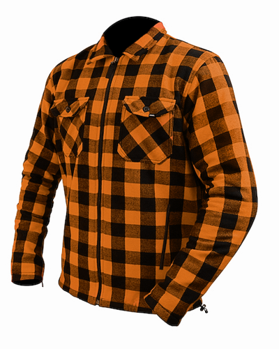 Ata Flannel Lynlås Retro Hd Kev01 Level 2 Protector Ce Protectors Mc Shirt 8544
