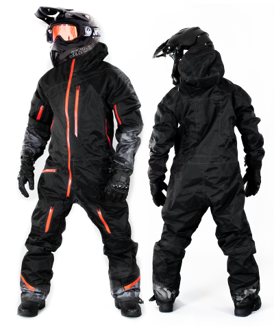Evolution Orange Darkcamo Overall Atv/Snømobile Alt Vejr Overall 10-213
