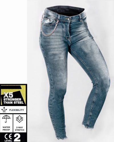 Lady V2 Cruiser Wp Retro Blå Ce 17092A Bobber Mc Jeans