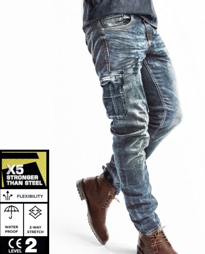 Cargo V2 Wp Retro Blå Ce 17092 A Bobber Mc Jeans