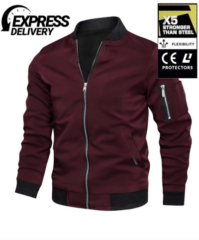 Kevlar Bomberjakke Ce Aa 17092:2020 Winered Mc Jacket - Mcv