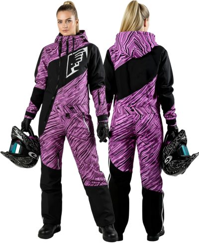 Lady Premium Gravity Pink/Black Overall Atv/Snømobile Alt Vejr Overall