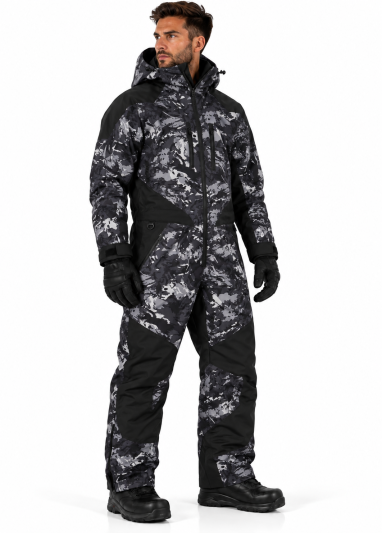 Premium Northcore Mørk Overall Atv/Snømobile Ce Allt Vejr