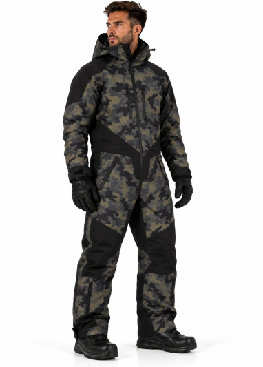 Premium Forrest Ops Mørk Overall Atv/Snømobile Ce Allt Vejr