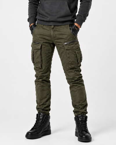 Streetcargo Armygreen Ce-Aa Vandafvisende Kevlar Mc Bukser