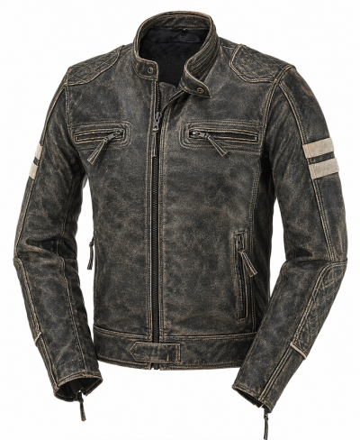 Stonewash Riverdale Ce-Aa Special Edition Mc Læderjakke