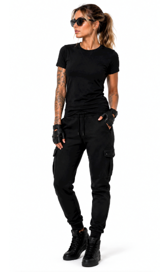 Lady Cargo Touring Vandtæt Ce 17092 Sweatpant Biker Soft Pants Mc Pants Mcv
