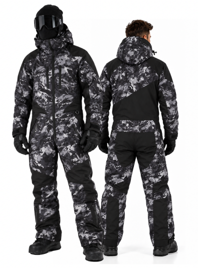 Premium Northcore Mørk Overall Atv/Snømobile Ce Allt Vejr