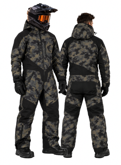 Premium Forrest Ops Mørk Overall Atv/Snømobile Ce Allt Vejr