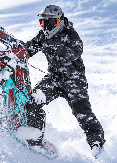 Premium Northcore Mørk Overall Atv/Snømobile Ce Allt Vejr