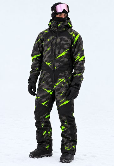Premium Ignition Mørk Limegreen Overall Atv/Snømobile Ce Allt Vejr