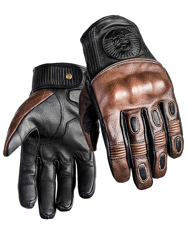 Indtrædende Hd Vintage Brun Sommerhandsker