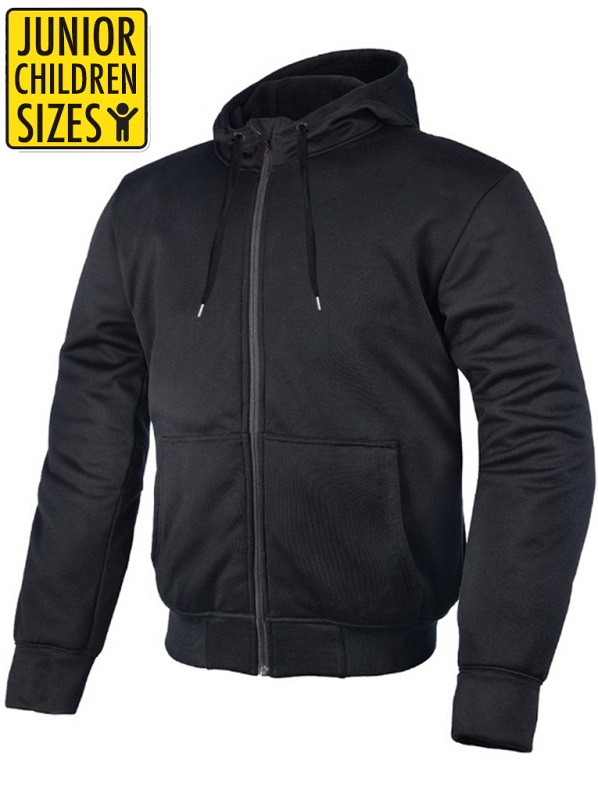 Junior / Kids Kevlar Hoodie Ce Aa 17092:2020 Sort Mc Hoodie - Mcv