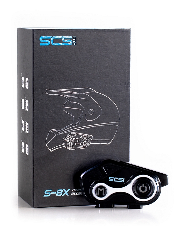 Scs S-8X Bluetooth 5.0 Stemme Hd Lyd Intercom
