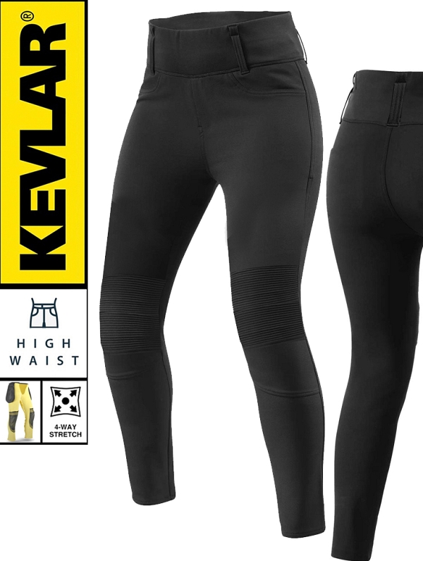 Dame Kevlar Leggings Fuld Kevlar Ce 17092 Biker Mc Pants - Mcv