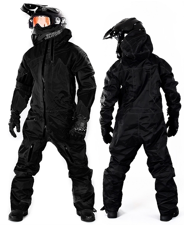 Evolution Base Fullblack Overall Atv/Snømobile Alt Vejr Overall