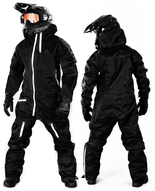 Evolution Base Black White Overall Atv/Snømobile Alt Vejr Overall