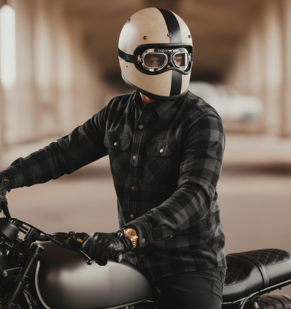 Kevlar Shirt Darkgrey Ce 17092:2020 Flannel Mc Shirt - Mcv