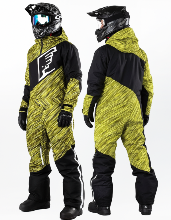 Premium Gravity Yellow Overall Atv/Snømobile Ce Allt Vejr