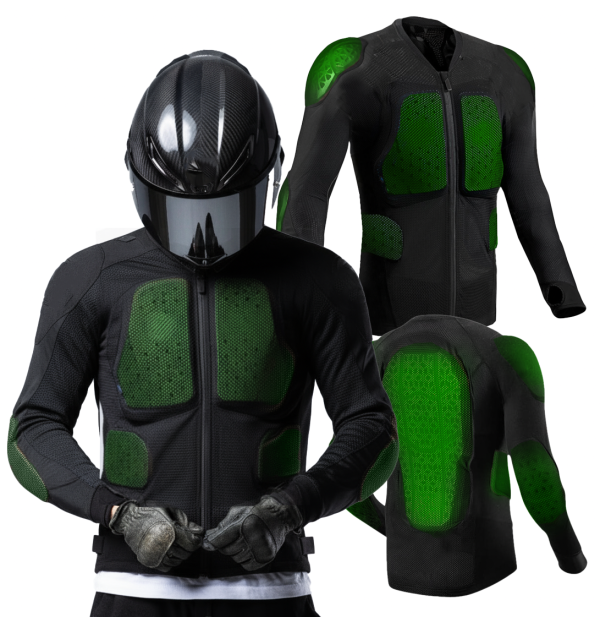 Limegreen G2 Max Predator Ribcage Airlight Ce-2 Beskyttelsesjakke