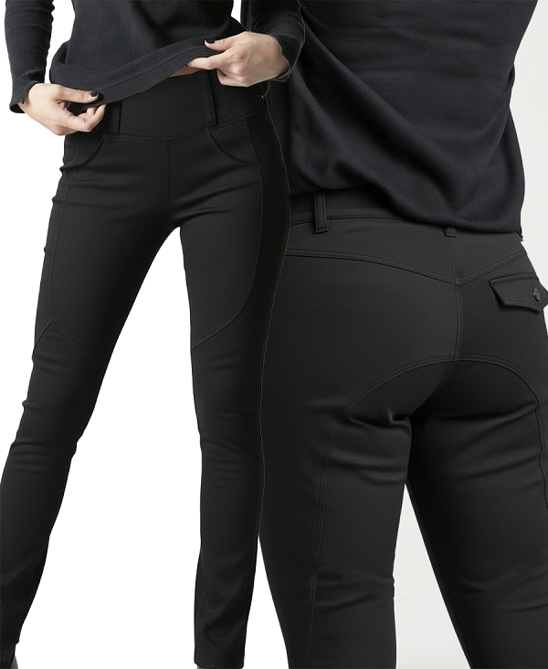Lady Maya Kevlar Vandtæt Ce 17092 Leggings Biker Mc Bukser