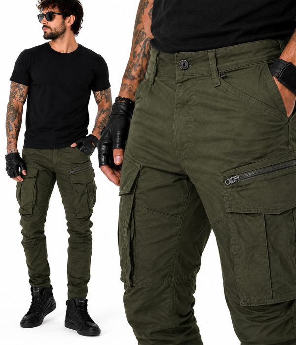 Streetcargo Armygreen Ce-Aa Vandafvisende Kevlar Mc Bukser