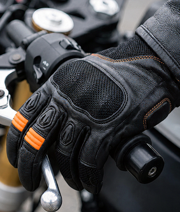 Gp Airflow Orange Korte Mc Handsker