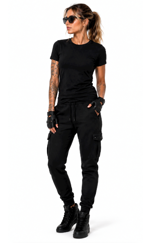 Lady Cargo Touring Vandtæt Ce 17092 Sweatpant Biker Soft Pants Mc Pants Mcv