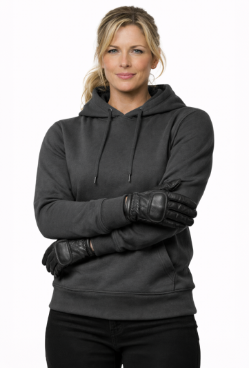 Lady Bandit Urban Ce Semi Kevlar Hoodie Darkgrey Mc Hoodie