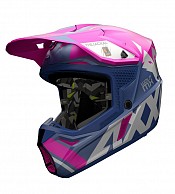 Axxis Mx803 Wolf Jackal C18 Pink Matt Motocrosshjelm