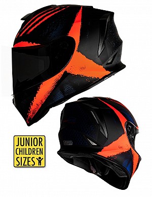 Junior V151 Orange Mc Hjelm