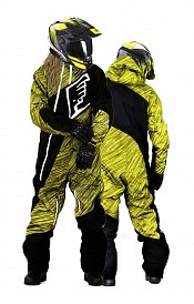 Lady Premium Gravity Yellow Overall Atv/snØmobile Alt Vejr Overall