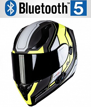 Bluetooth Featherlight Mat Neon Sv Rt-826bl Mc Hjelm