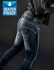 Lady Waterproof Commander Dirtyblue Mc Jeans Bukser Ld3